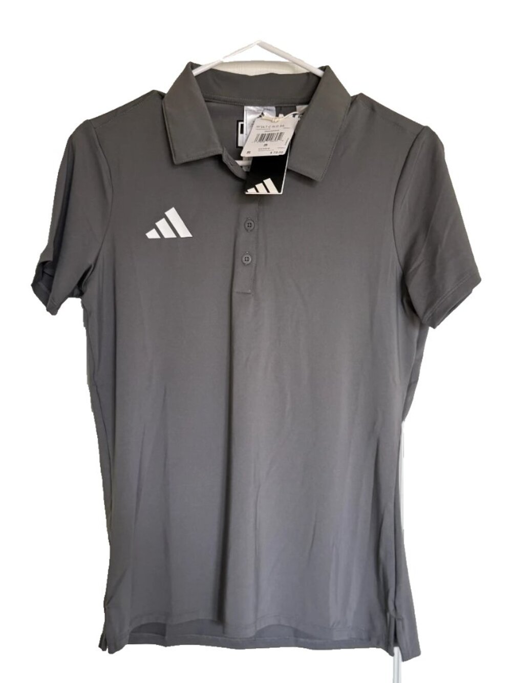 Adidas Women's Classic Primegreen Golf Polo Shirt Size S Grey NWT - Picture 14 of 14